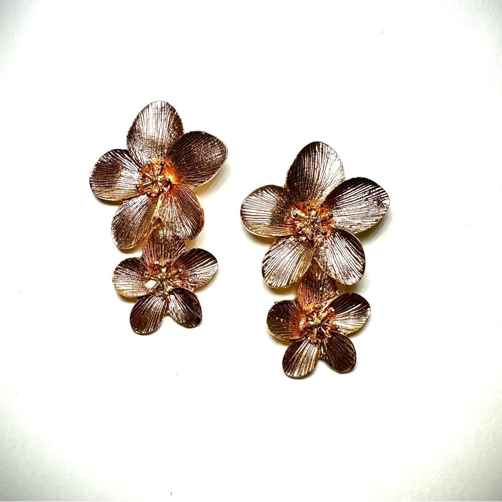 Flower Drop Earrings